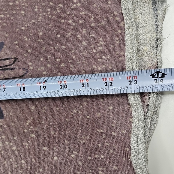 We The Free, Acid Wash Eagle Graphic Sweatshirt, Mauve Gray, Size M, Like New - Picture 11 of 11